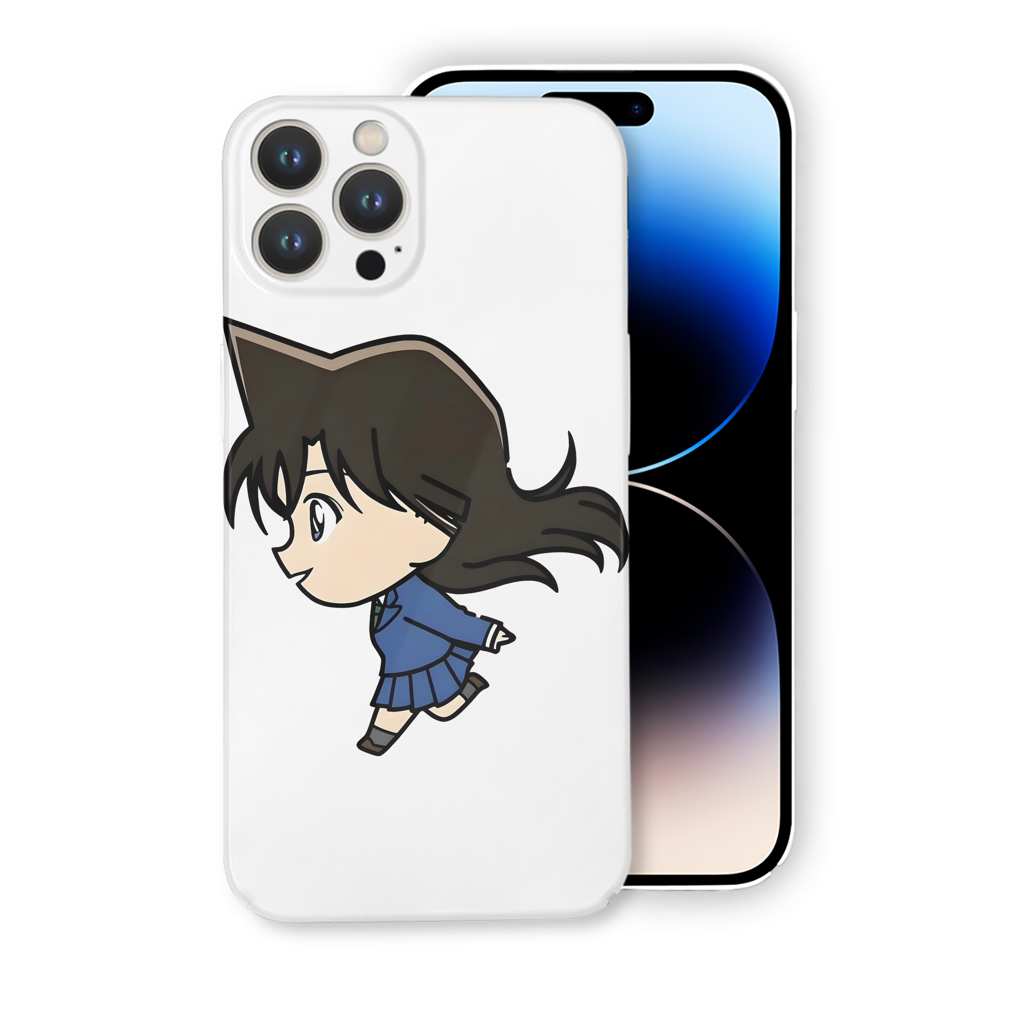 （画像用） 名探偵コナン 毛利 蘭 もうり らん、モーリ ラン Detective Conan Rachel Moore 【iPhone 14シリーズ対応】ハードケース